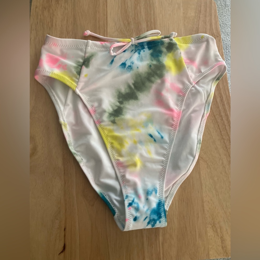Tie dye bikini bottom